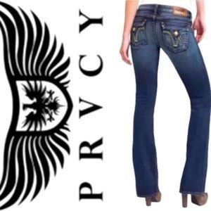 Women's PRVCY Boot Cut Jeans Size 25 Blue